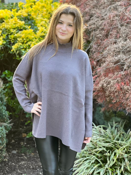 Mock Neck Sweater